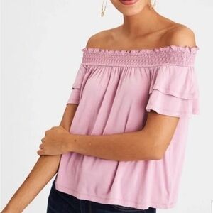 AE Soft & Sexy off the shoulder shirt